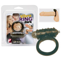 Ерекційне кільце - Vibro Ring Dark Silicon