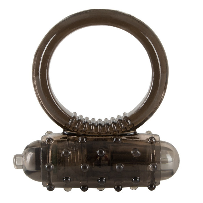 Ерекційне кільце - Vibro Ring Dark Silicon