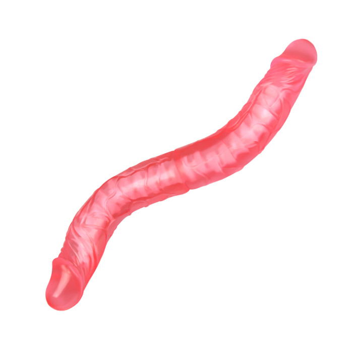Двосторонній фалоімітатор - Double Dong Pink, 14"