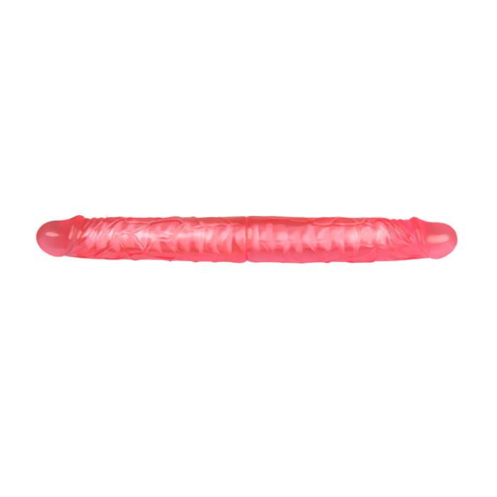 Двосторонній фалоімітатор - Double Dong Pink, 14"