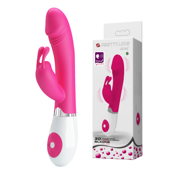 Вібратор - Pretty Love Gene Vibrator Pink