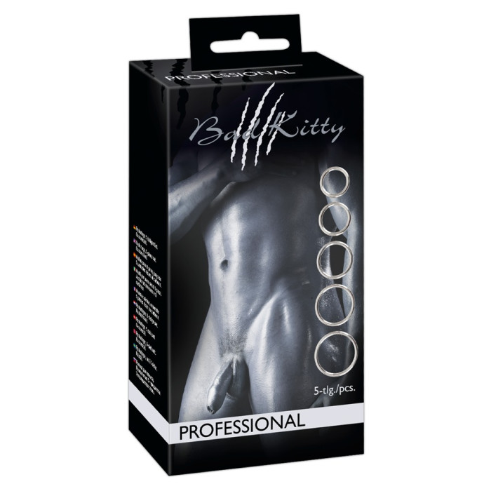 Ерекційні кільця - Bad Kitty Professional Cock Ring Set