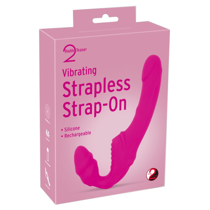 Страпон - Vibrating Strapless Strap-On