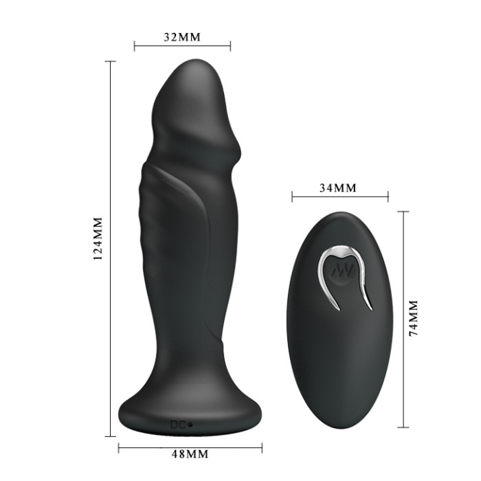 Анальна пробка - Mr.Play Powerfull Vibrating Anal Plug
