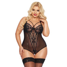 Боді - Amanda, black 2XL