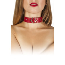 Нашийник Leather Restraints Collar Red