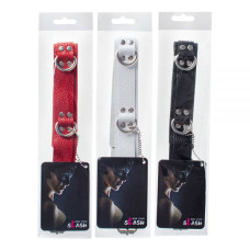 Нашийник Slave Leather Collar White