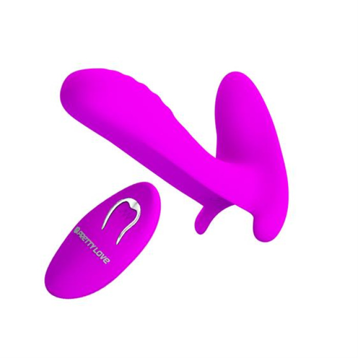 Вібратор - Pretty Love Remote Control Massager Purple