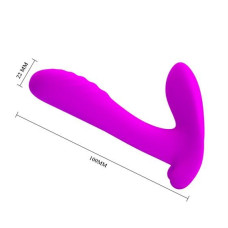 Вібратор - Pretty Love Remote Control Massager Purple