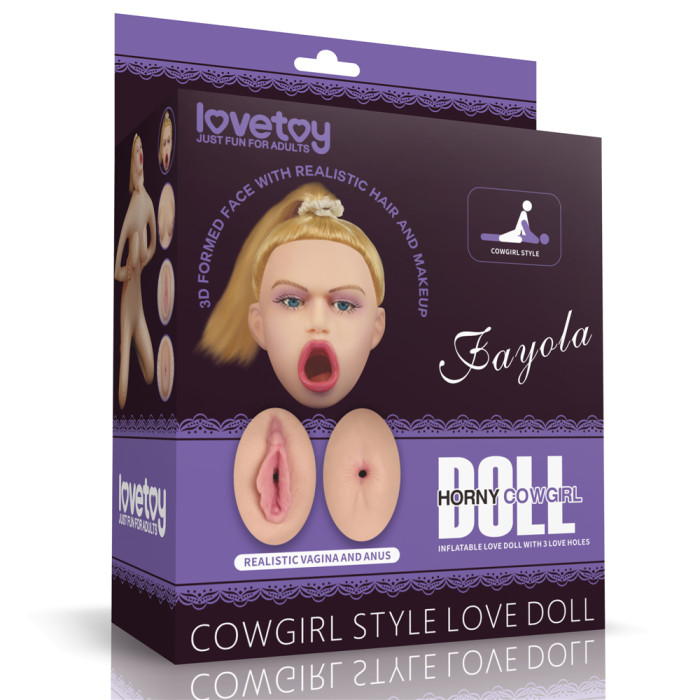 Надувна секс лялька - Cowgirl Style Love Doll