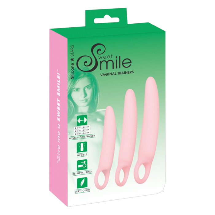 Набір фалоімітаторів - Sweet Smile Vaginal Trainers