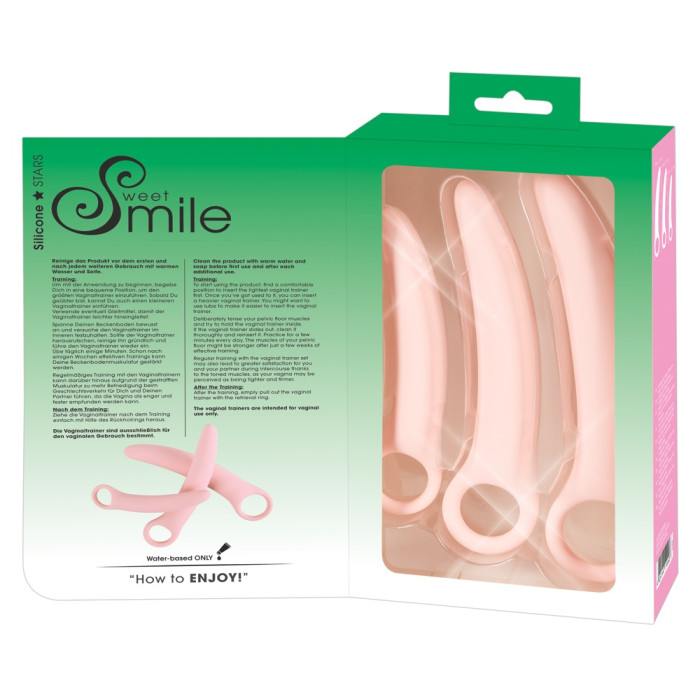 Набір фалоімітаторів - Sweet Smile Vaginal Trainers