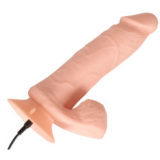 Вібратор - Nature Skin Bendable RC Vibrator with Balls