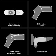 Насадка на член - Vibrating Drip Knights Ring With Scrotum Sleeve White