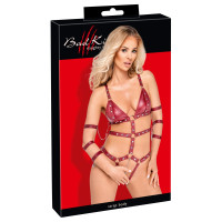 Боді - 2480514 Bad Kitty Strap Body, red M