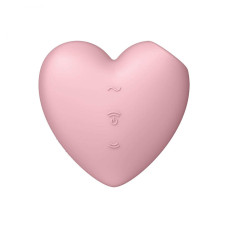 Вакуумний стимулятор - Satisfyer Cutie Heart Light Red