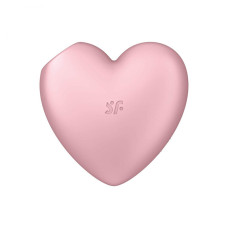 Вакуумний стимулятор - Satisfyer Cutie Heart Light Red