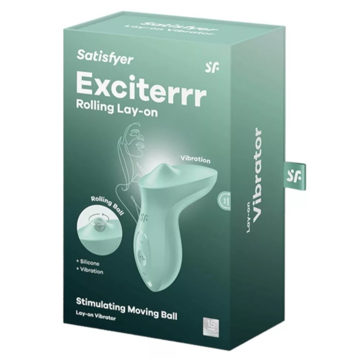 Кліторальний стимулятор - Satisfyer Exciterrr Mint