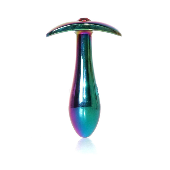 Анальна пробка - Jewellery Multicolour Plug Red S