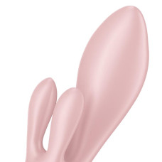 Вакуумний кліторальний стимулятор - Satisfyer Air Pump Bunny 3 Rose