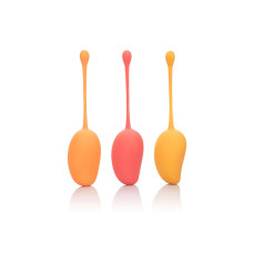 Набір вагінальних кульок - Calexotics Kegel Training Set Mango