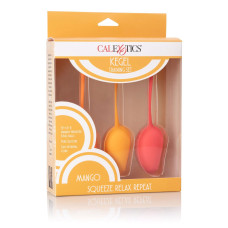 Набір вагінальних кульок - Calexotics Kegel Training Set Mango