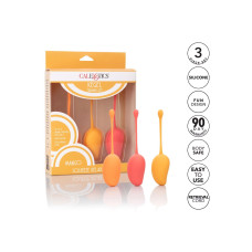 Набір вагінальних кульок - Calexotics Kegel Training Set Mango