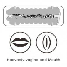 Мастурбатор - Virgin-Skin Blowout Stroker Vagina and Mouth