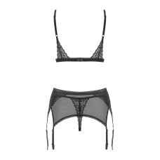 Комплект білизни - Obsessive Shibu Set Black S/M