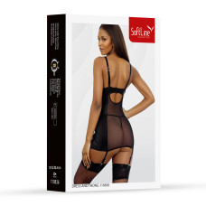 Комплект плаття і трусики - Set dress and thongs 110836, black XL