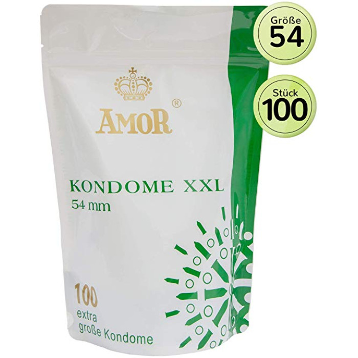 Презервативи - Amor XXL, 100 шт. (10.2026)