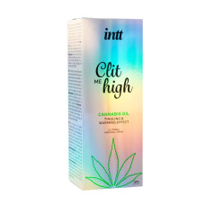 Збуджуючий спрей для клітора - Intt Clit Me High Cannabis Oil Tingling and Warming Effect, 12 мл