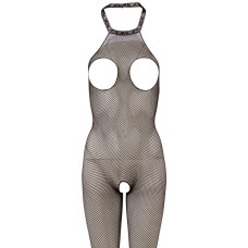 Бодістокінг - 2309010 NO:XQSE Net Catsuit Black