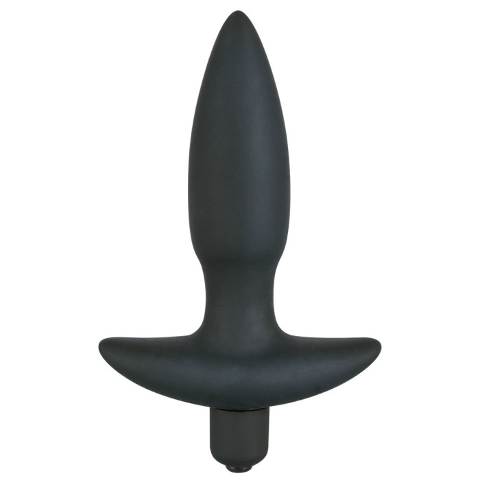 Анальна пробка - Black Velvet Vibrating Plug Small