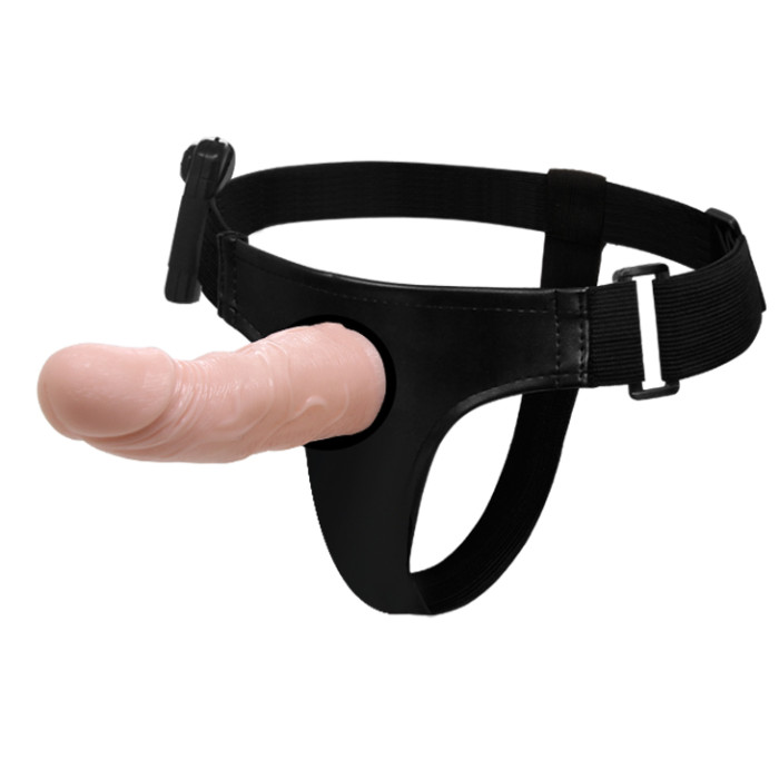 Страпон - Ultra Passionate Harness Vibrating, 15 см
