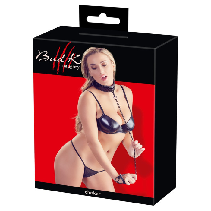 Нашийник з повідком - 2491974 Bad Kitty Collar With Leash