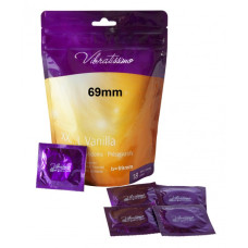 Презервативи - Vibratissimo XX ... L Vanilla, 69 мм, 18 шт.