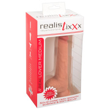 Фалоімітатор з мошонкою - Realistixxx Real Lover Medium