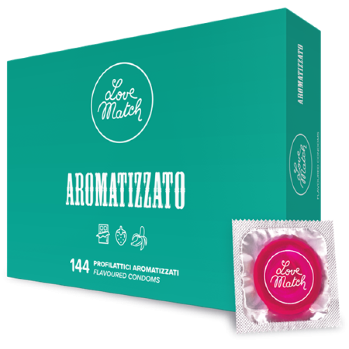 Презервативи - Aromatizzato (Flavoured), 144 шт.