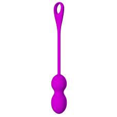 Віброкульки - Pretty Love Elvira Vibrating Egg Purple (App)