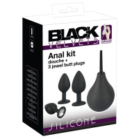 Набір анальних пробок - Black Velvets Anal Kit