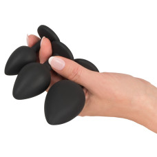Набір анальних пробок - Black Velvets Anal Kit