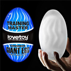 Мастурбатор - Traning Master Giant Egg Masturbator Blue
