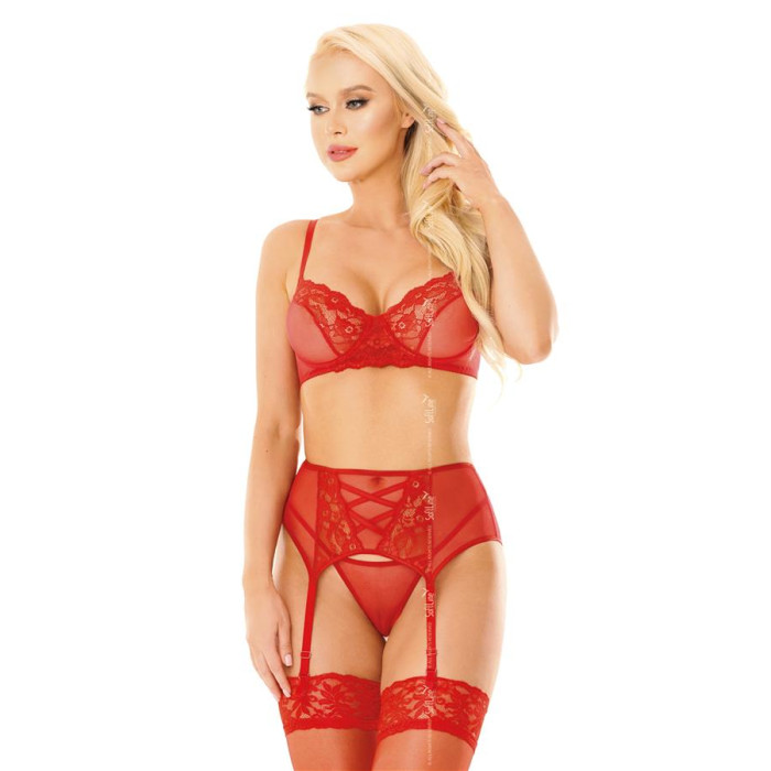 Комплект білизни - Selin, red L