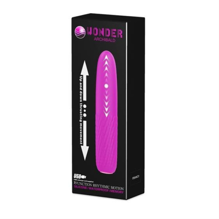 Вібратор - Wonder Archibald Vibrator Purple