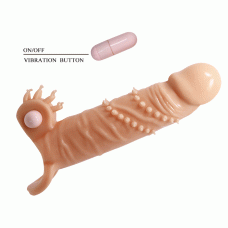 Насадка на член - Pretty Love Connor Vibrating Penis Sleeve Flesh