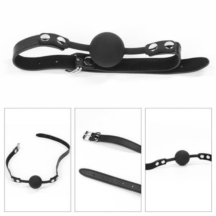 Набір БДСМ - Deluxe Bondage Kit (маска, вібратор, наручники, кляп)