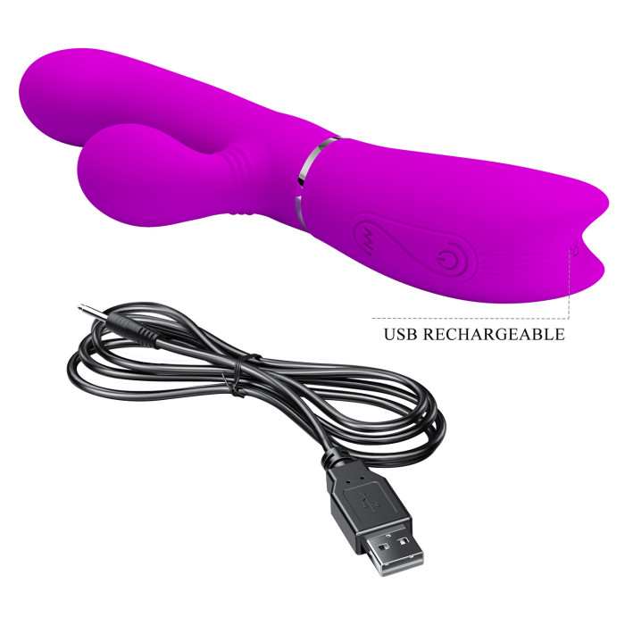 Вібратор - Pretty Love Clitoris Vibrator Purple