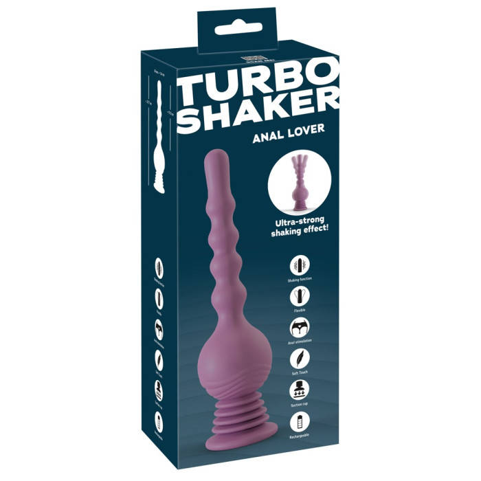 Анальний вібратор - Turbo Shaker Anal Lover