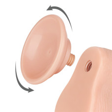 Фалоімітатор - Sliding-Skin Dual Layer Dong 7.5" Flesh #3
